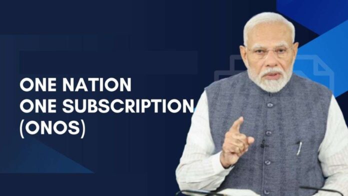 One Nation One subscription
