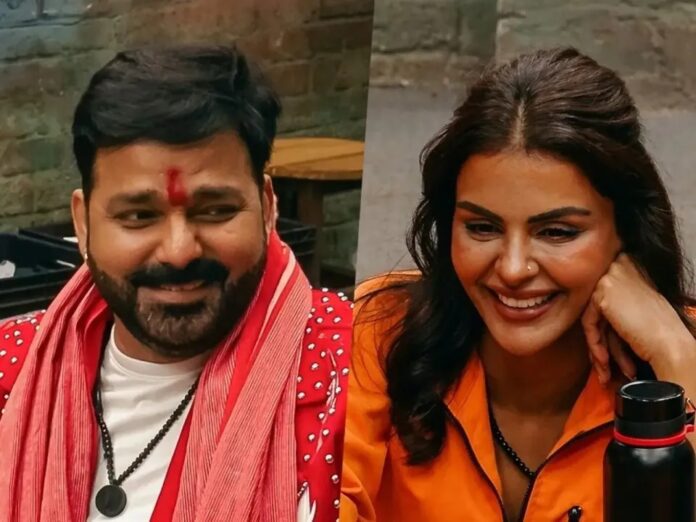 Pawan Singh ने Priyanka Chahar Choudhary से पूछा – “हमरे साथ एक काम करबू?”